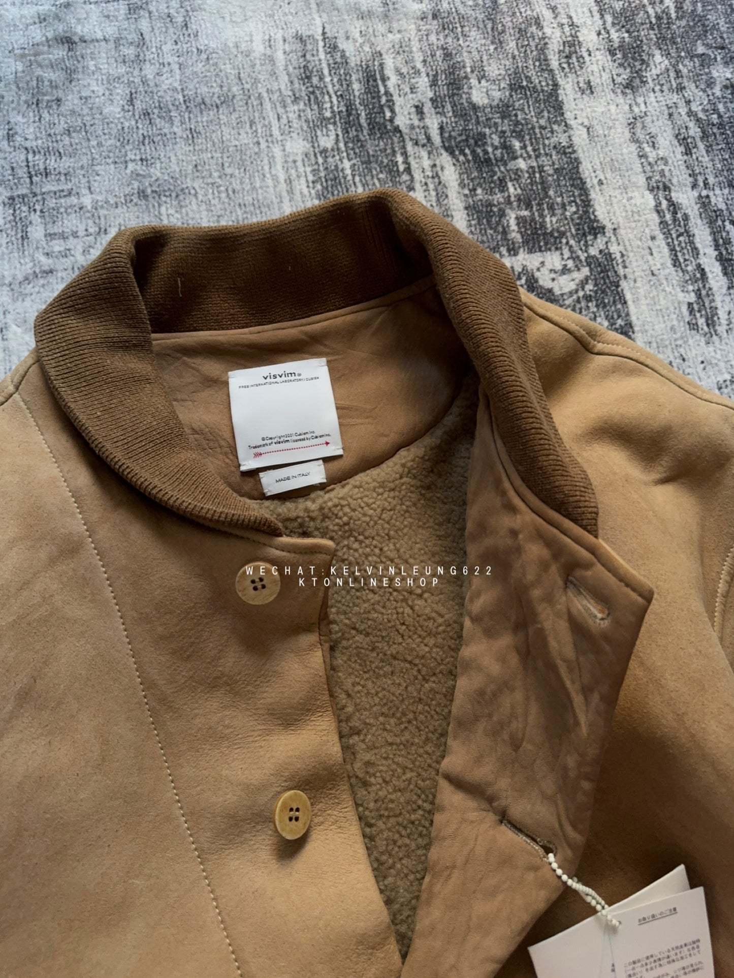 VISVIM 26SS DAYTON JKT SHEEPSKIN IT