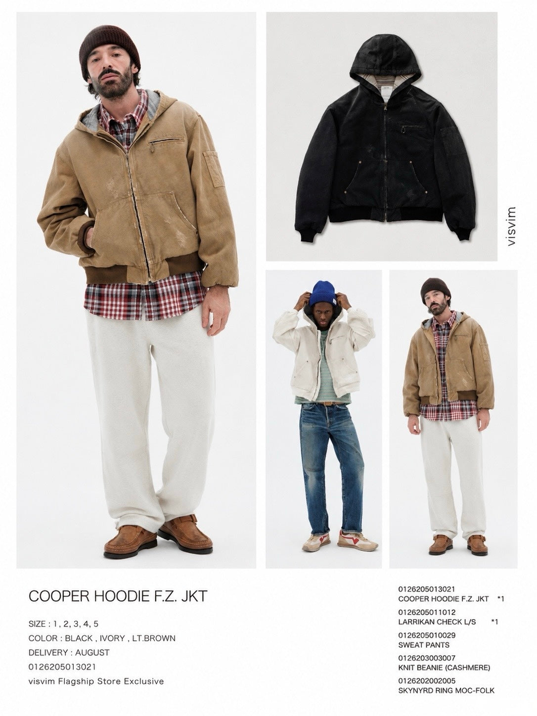 ジャケット・アウター visvim COOPER HOODIE F.Z. JKT VISVIM 26FW COOPER HOODIE F.Z JKT – KTSTORE