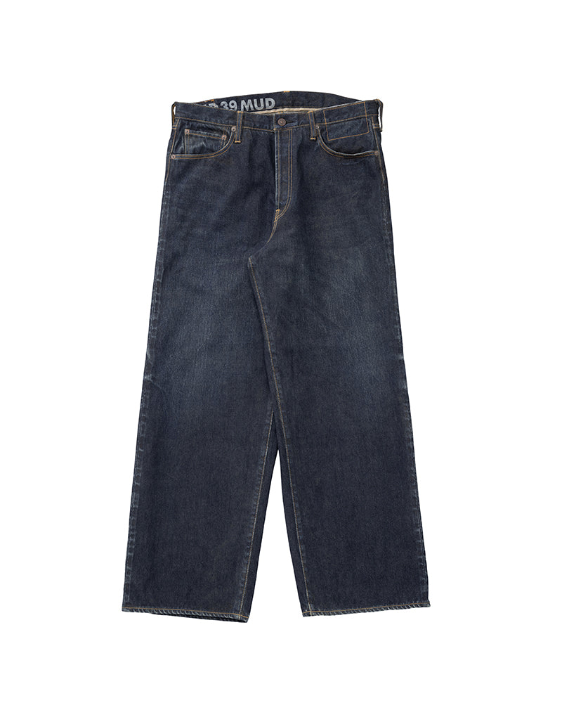 VISVIM 25AW SOCIAL SCULPTURE 01EX WIDE DMGD-39 MUD OD