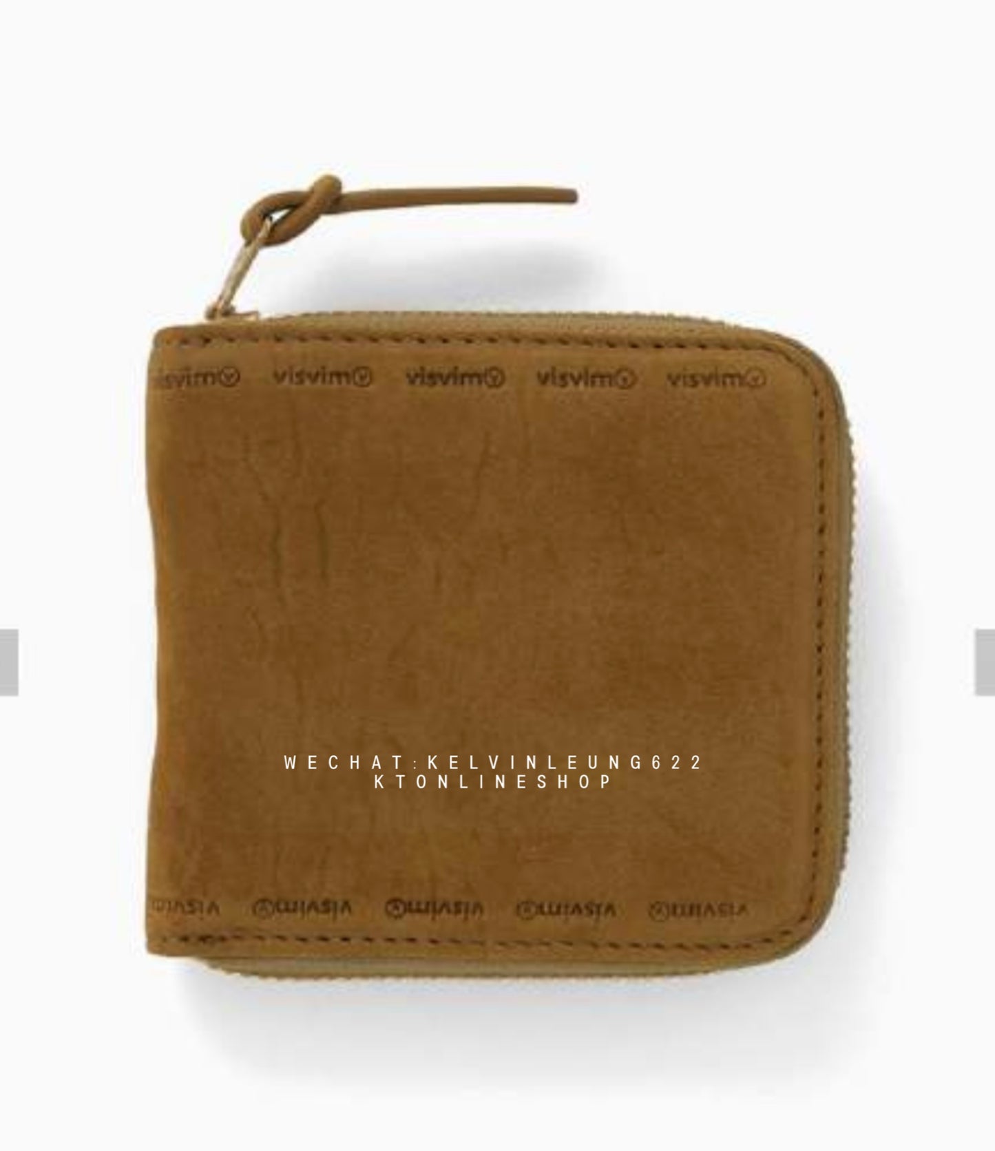 VISVIM 25AW SUEDE BI-FOLD WALLET