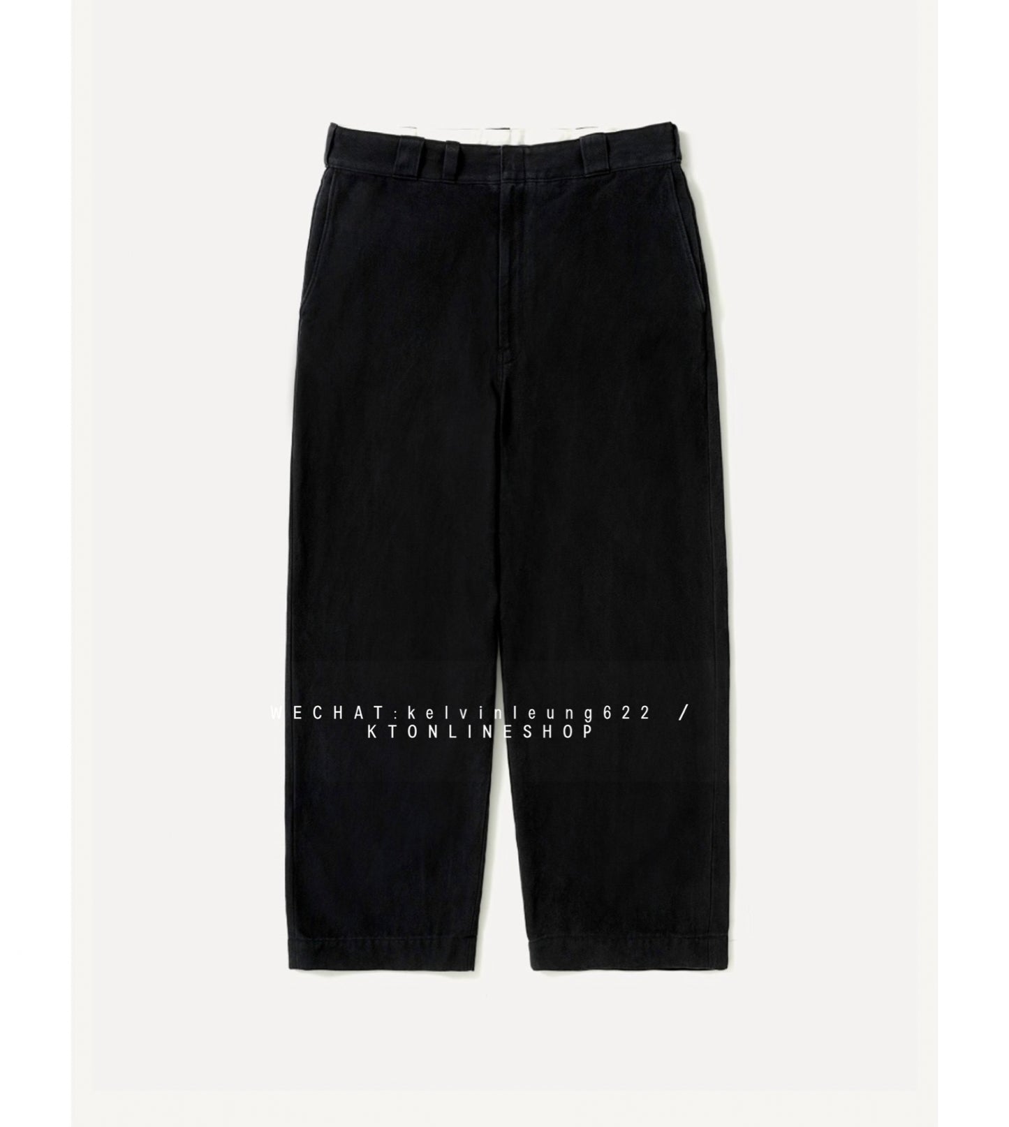 A.PRESSE 26AW Vintage Silk Cotton Work Pants