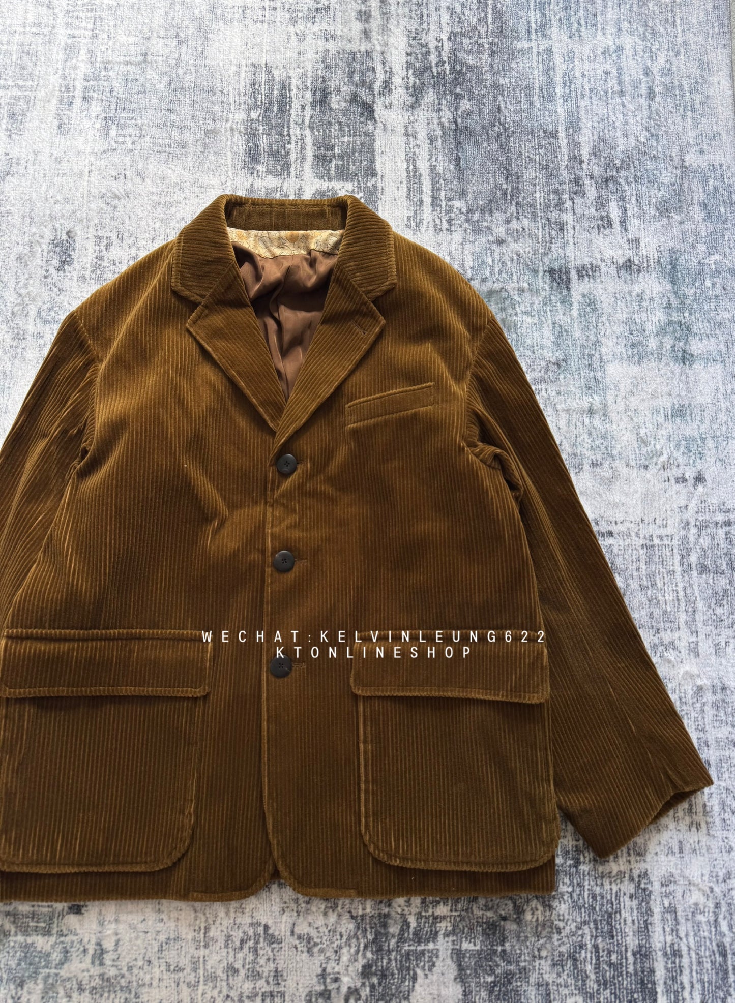 VISVIM 25AW BOWEN BLAZER WOOL CORDS