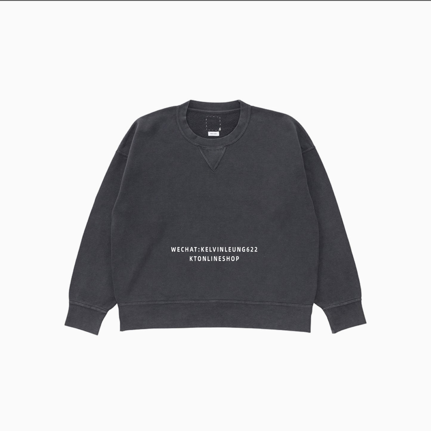 VISVIM 25SS JUMBO SB SWEAT L/S DMGD