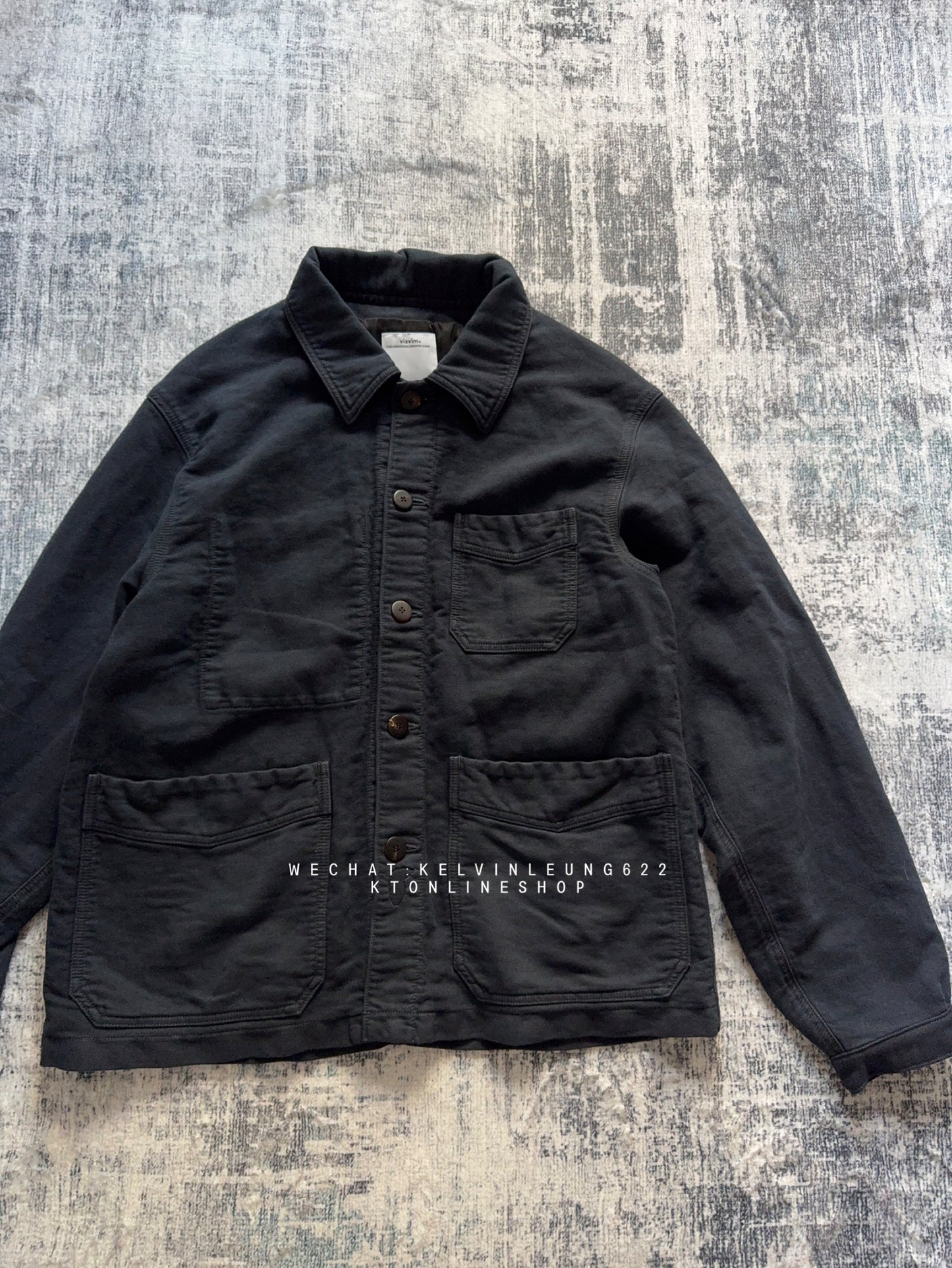 VISVIM 25AW TRAVAIL COVERALL MOLESKIN DMGD
