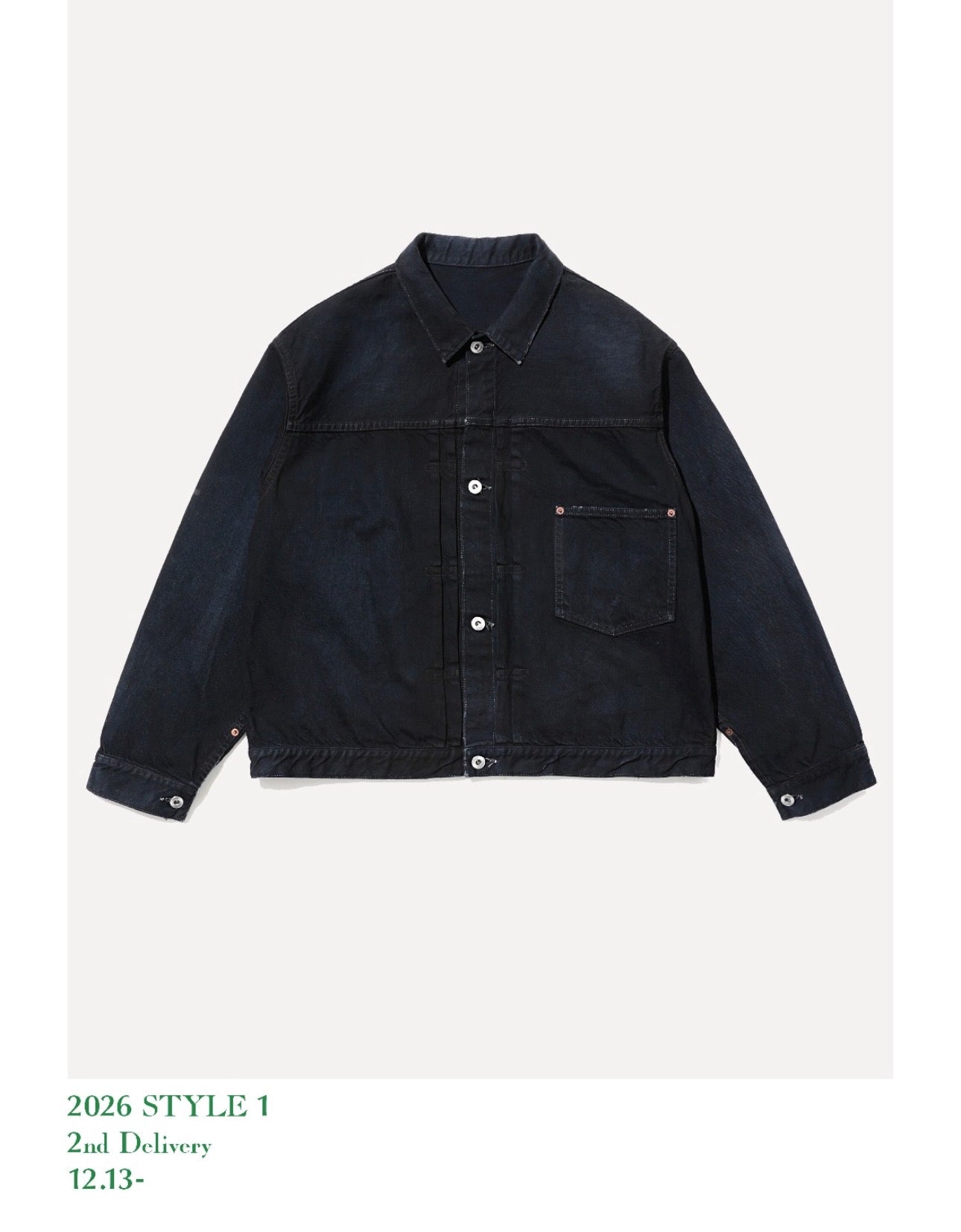 A.PRESSE 26SS 1st Type Denim Jacket(CUSTOM)