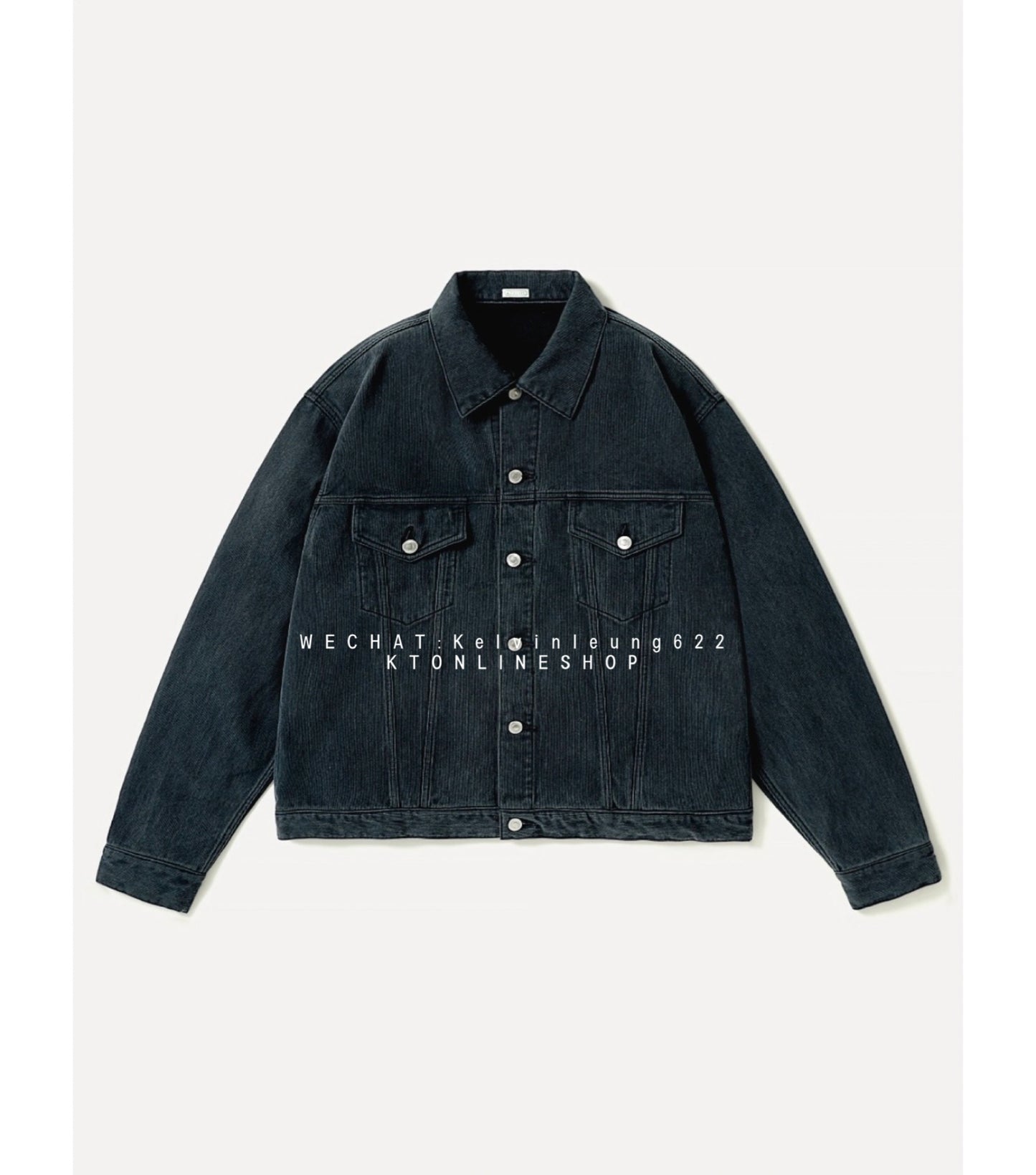 A.PRESSE 26AW Washed Silk Cotton Pique 3rd Type Jacket