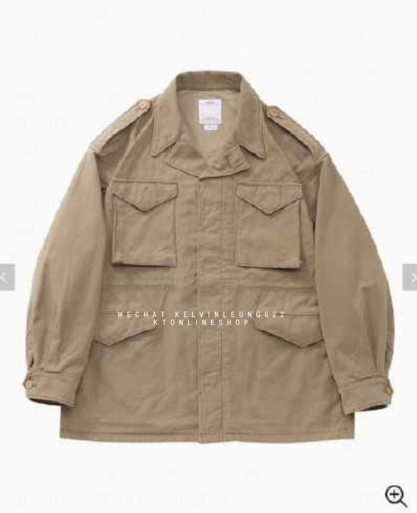 VISVIM 26SS ACHSE FIELD JKT