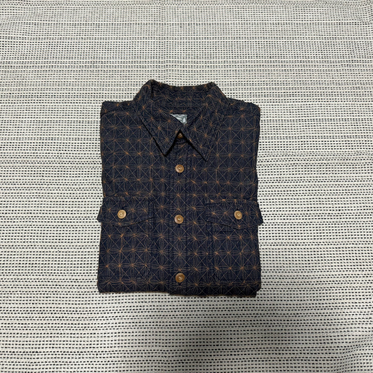 visvim ICT SS BLACK ELK (SASHIKO)