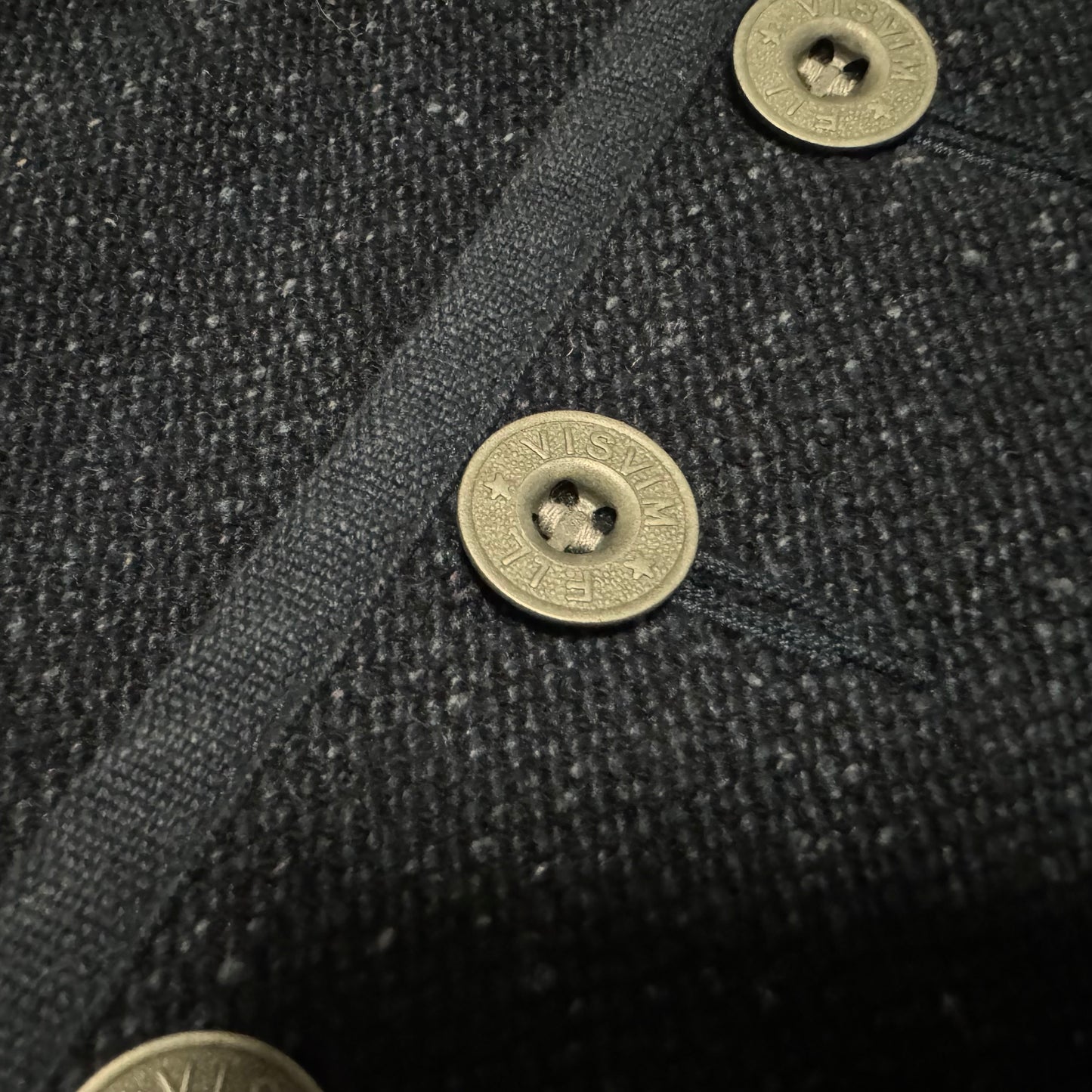 visvim granger vest Navy