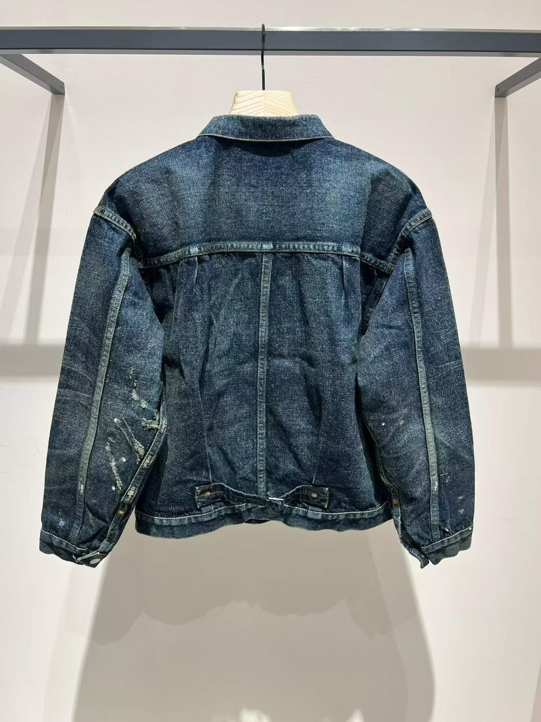 New Manual #001 T-BACK DENIM JACKET