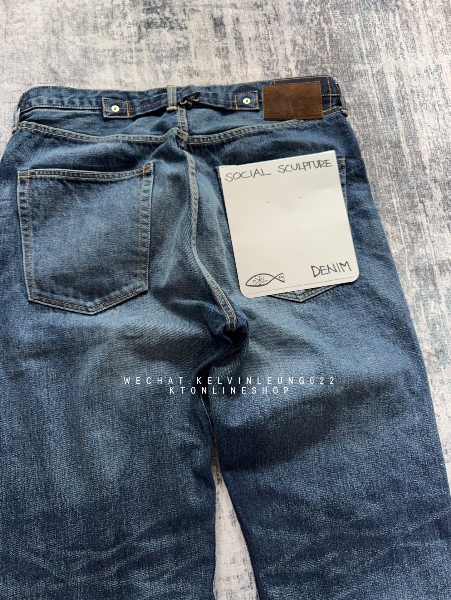 VISVIM 25AW SOCIAL SCULPTURE 01WIDE DAMAGE-25 (Rom herman limited)