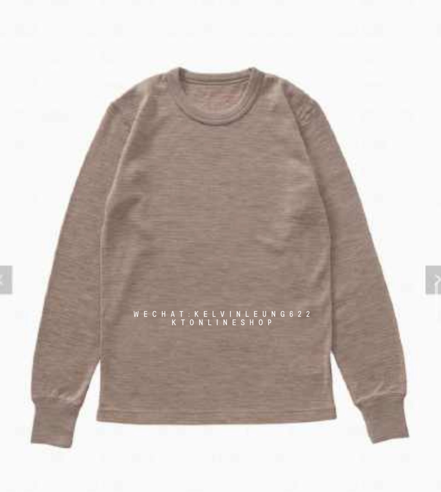 VISVIM 26SS THERMAL CREW L/S (SUPERFINE)