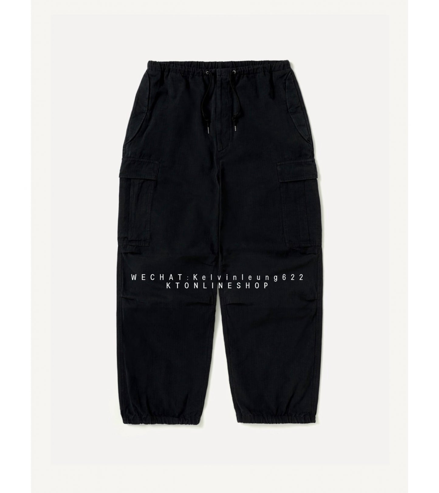 A.PRESSE 26AW Washed Cotton Silk Linen HBT M-51 Over Pants