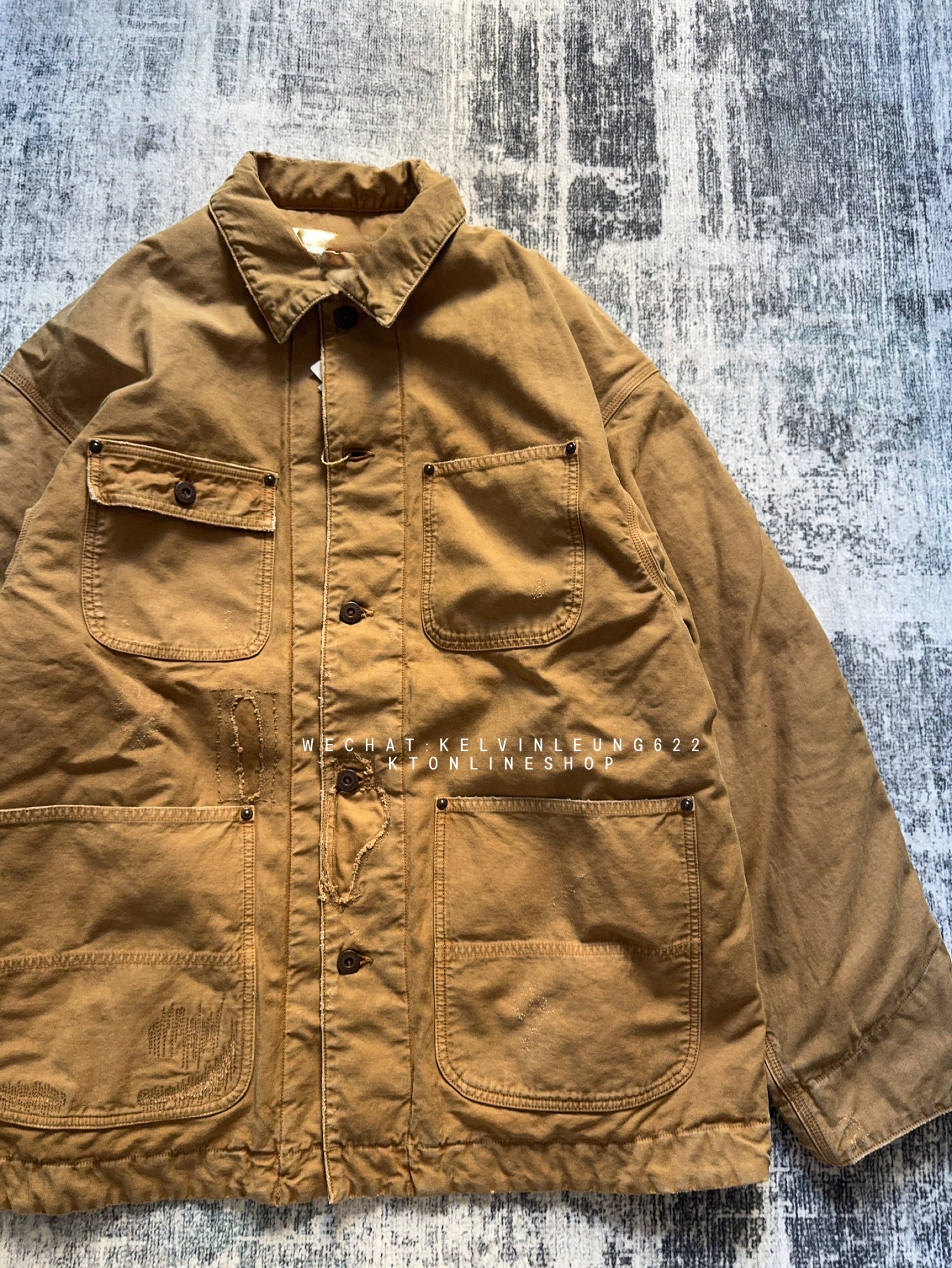 VISVIM MACRAY COVERALL CRASH