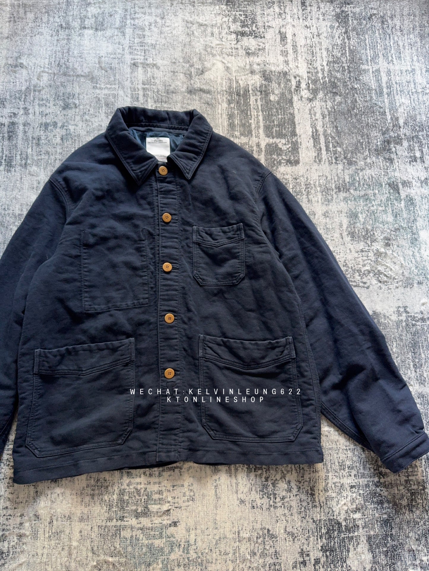 VISVIM 25AW TRAVAIL COVERALL MOLESKIN DMGD