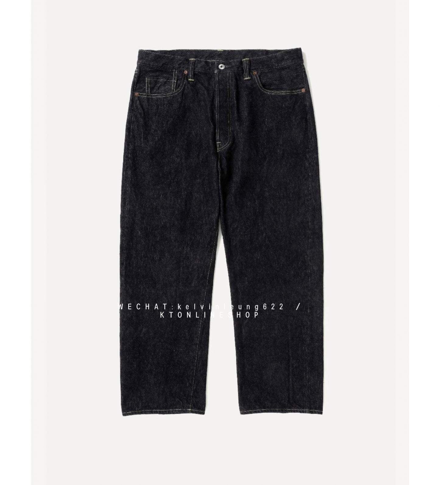 A.PRESSE 26AW Washed Denim Wide Pants