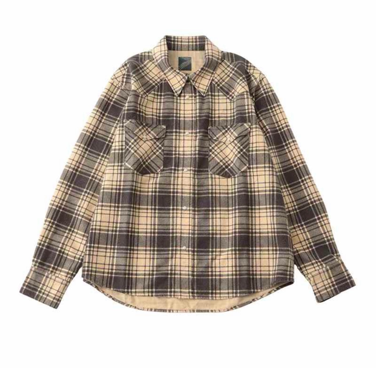 VISVIM 24AW I.C.T FOUR CORNERS CHECK L/S