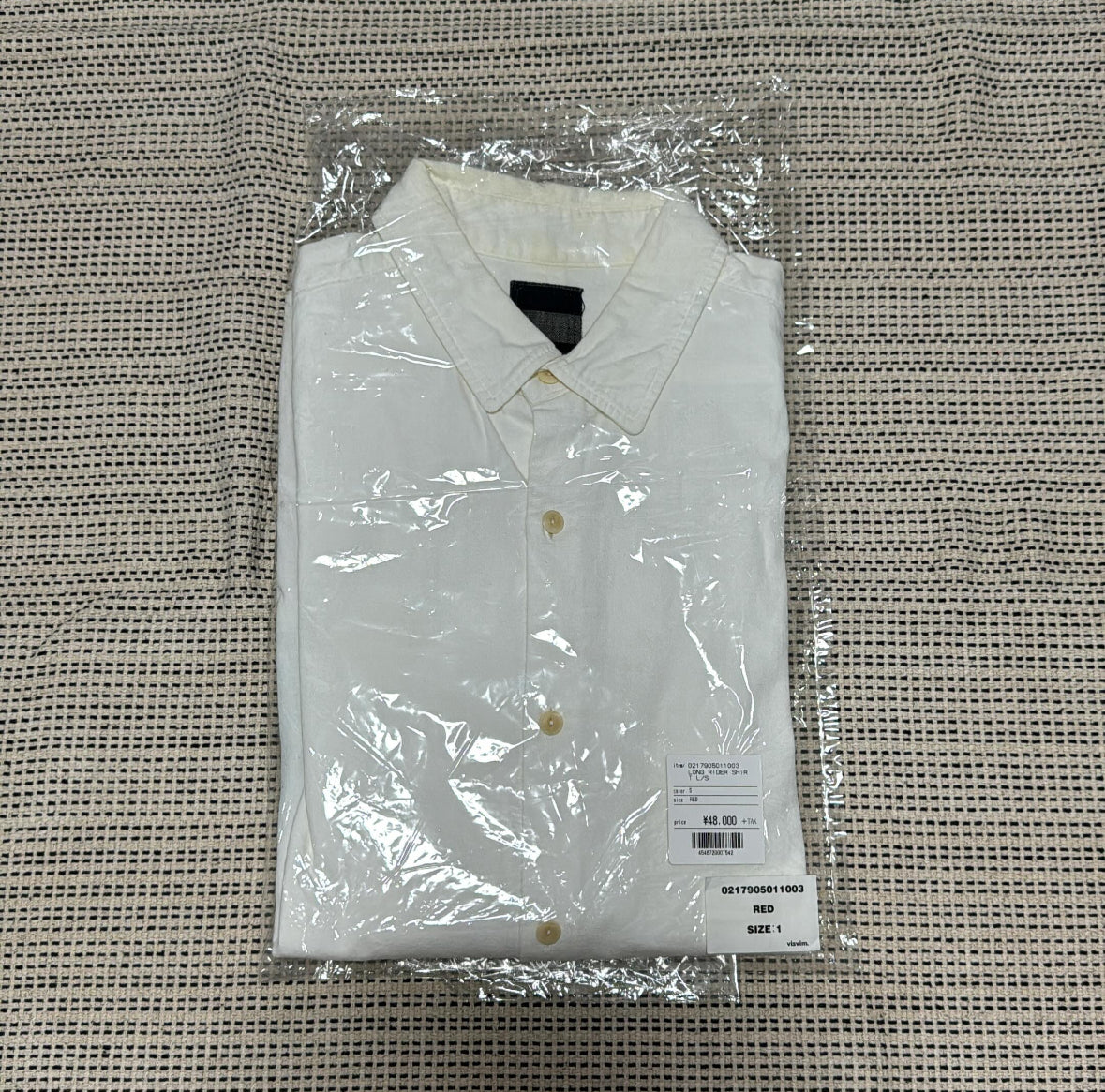 VISVIM ICT LONG RIDER SHIRT L/S