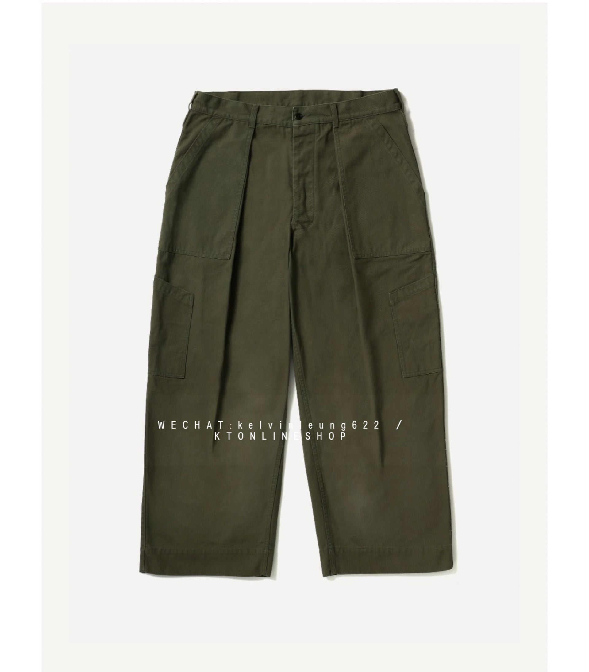 A.PRESSE 26AW USAF Hemmed Bottoms