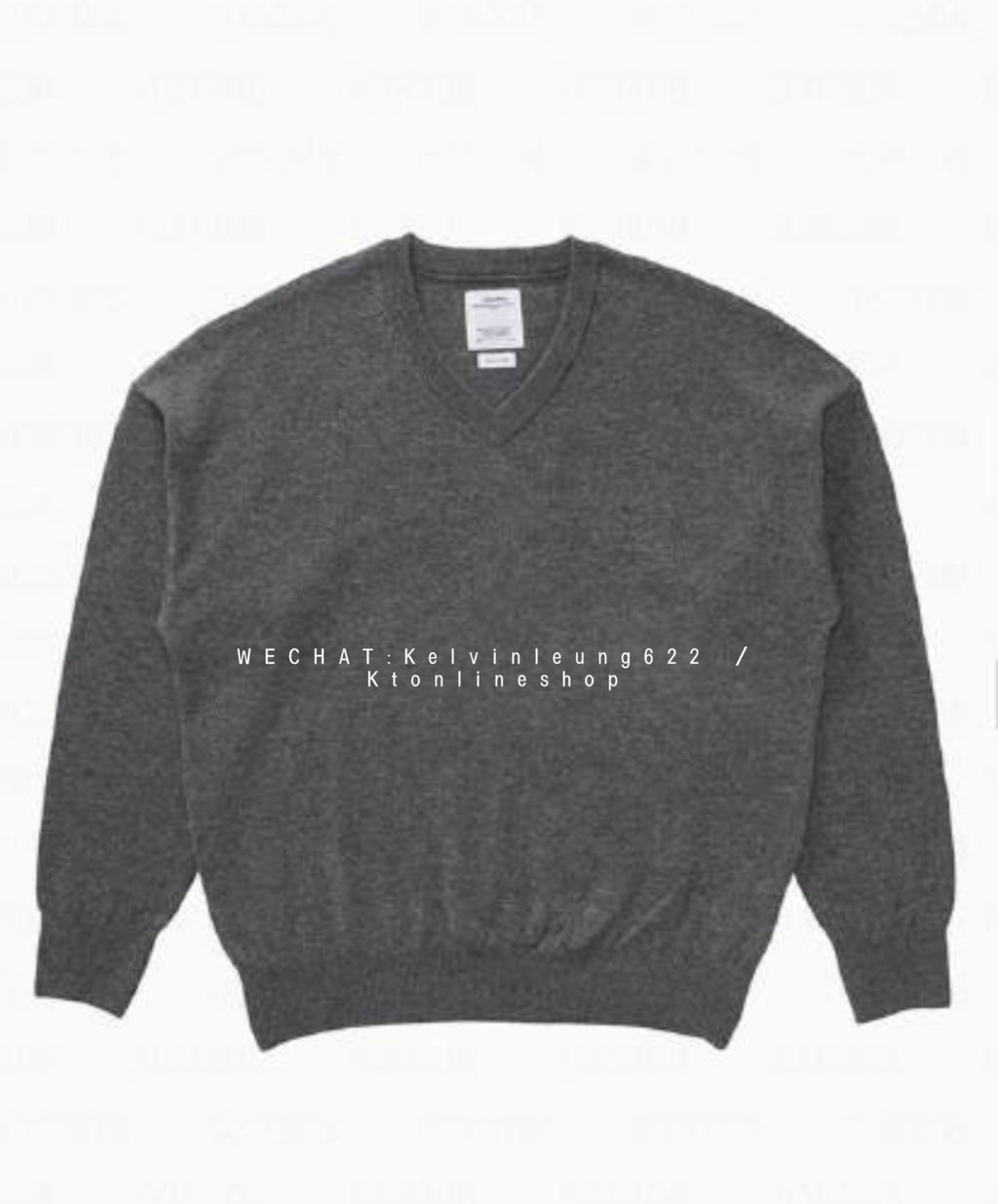 VISVIM 26AW SELMER V-NECK KNIT (CASHMERE)