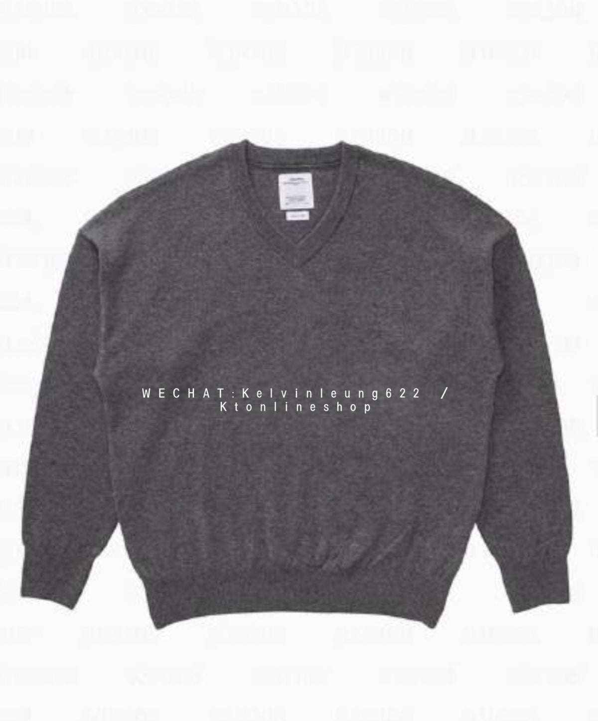 VISVIM 26AW SELMER V-NECK KNIT (CASHMERE)