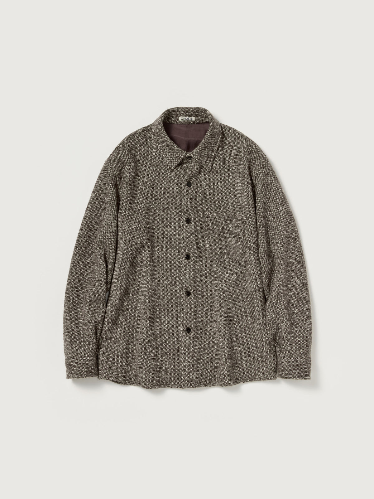 Auralee 26AW HOMESPUN TWEED SHIRT BLOUSON