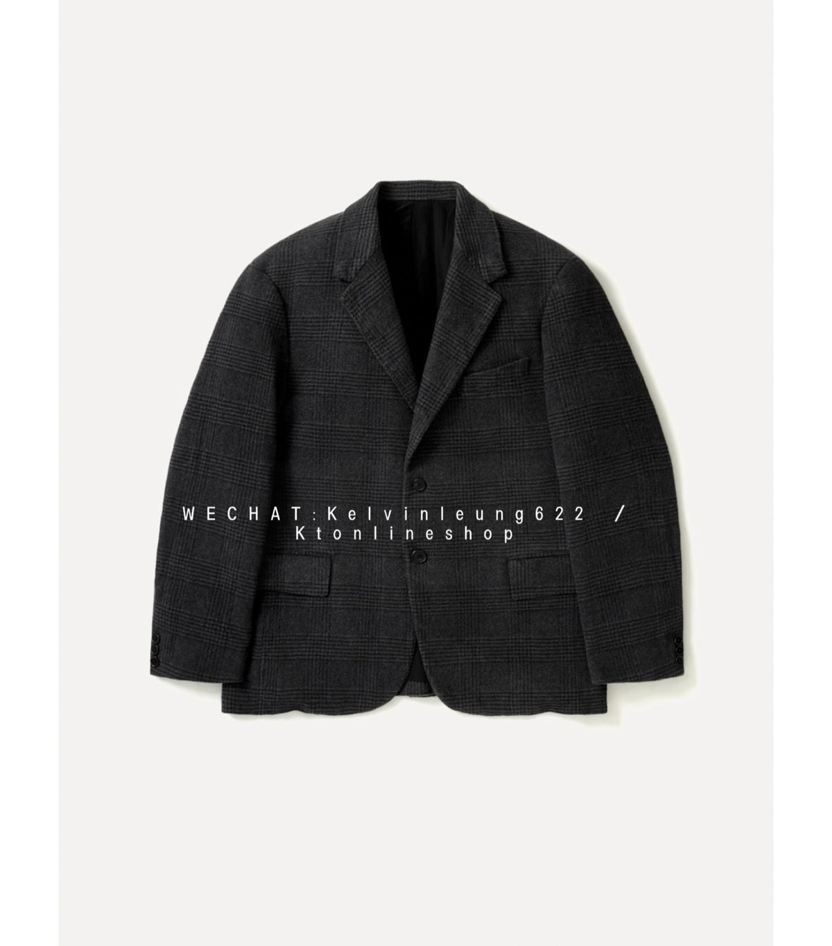 A.PRESSE 26AW Washed Cashmere Silk Jacket