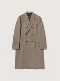 Auralee 26AW CASHMERE MOLESKIN DOUBLE-BREASTED COAT