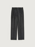 Auralee 26AW CASHMERE MOLESKIN TWO-TUCK SLACKS