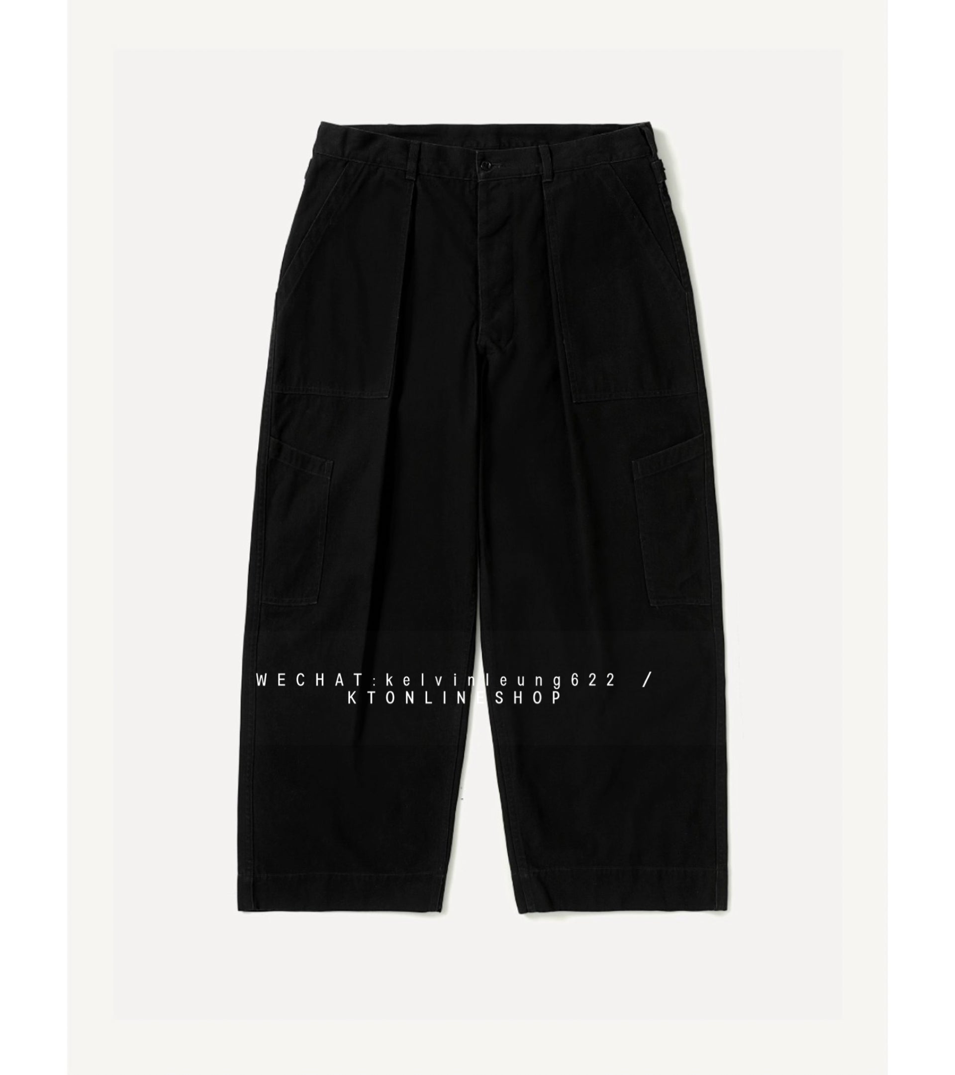 A.PRESSE 26AW USAF Hemmed Bottoms