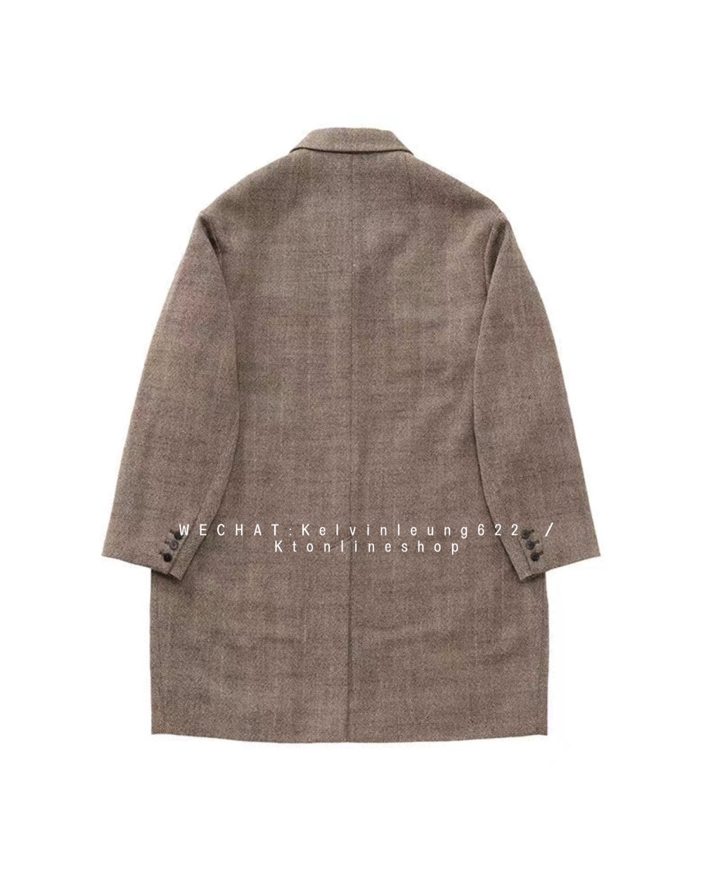 VISVIM 26AW HAMMONS COAT TWEED