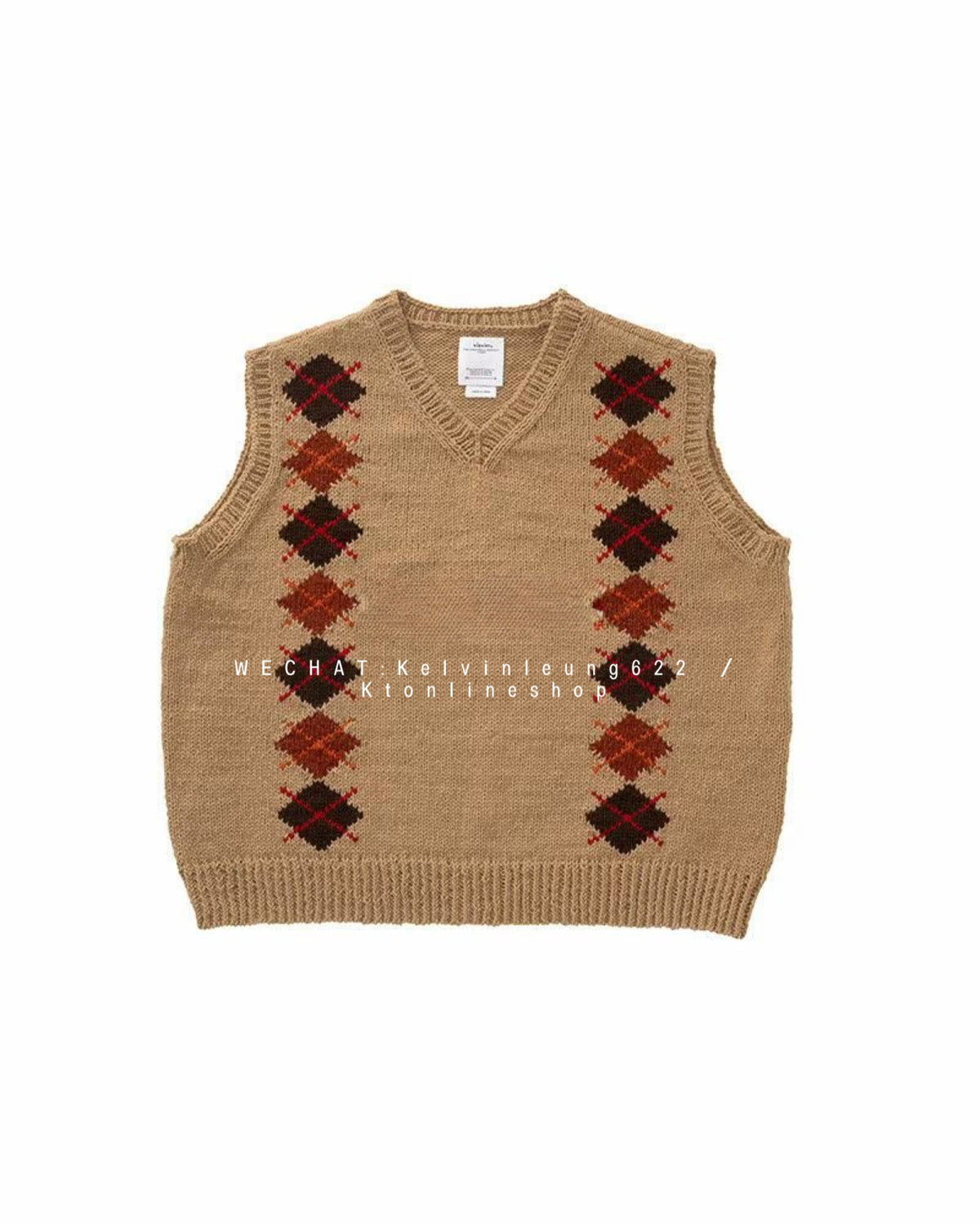 VISVIM 26AW DIAMANTE VEST KNIT