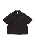 VISVIM 25AW WALLIS DOWN SHIRT STRIPES S/S