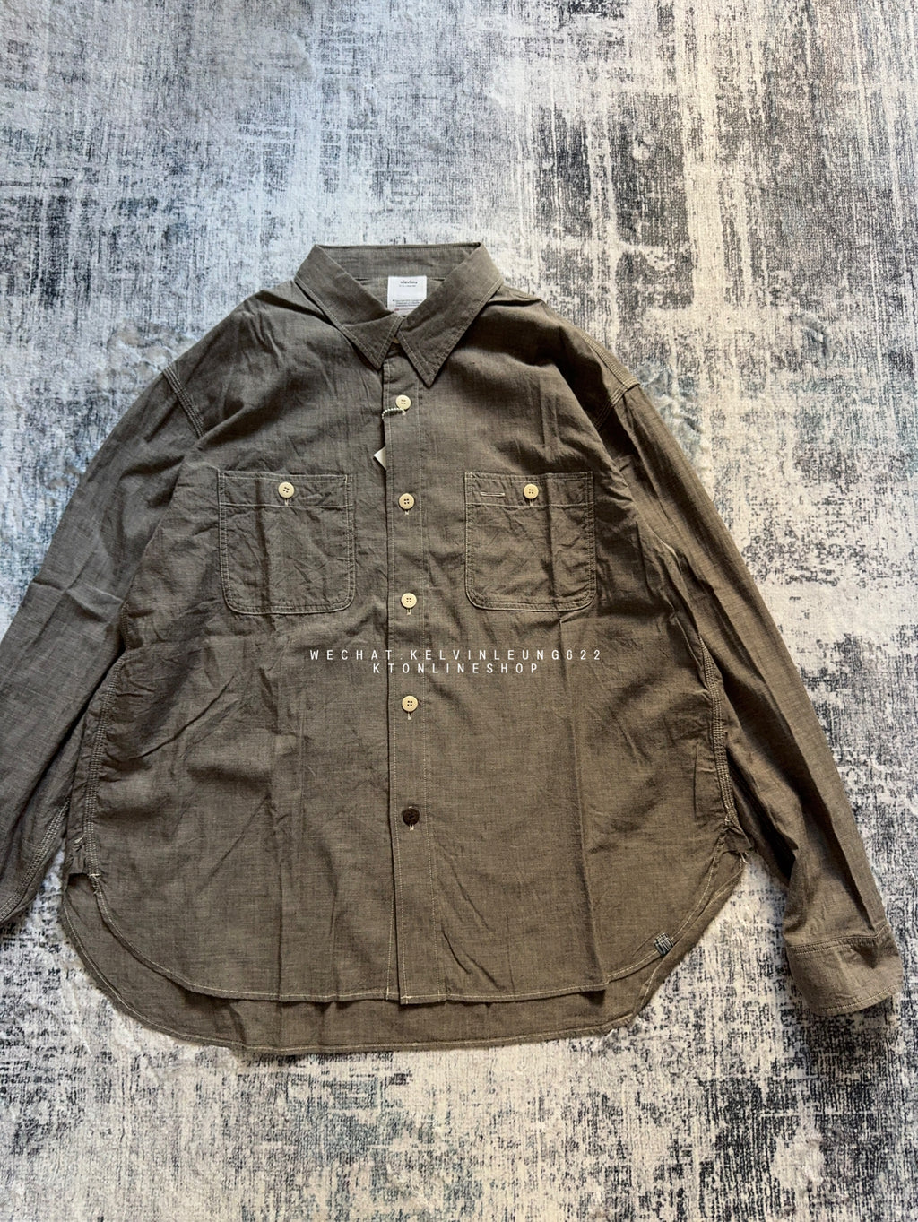 VISVIM 25AW BRIGGS CHAMBRAY L/S N.D.
