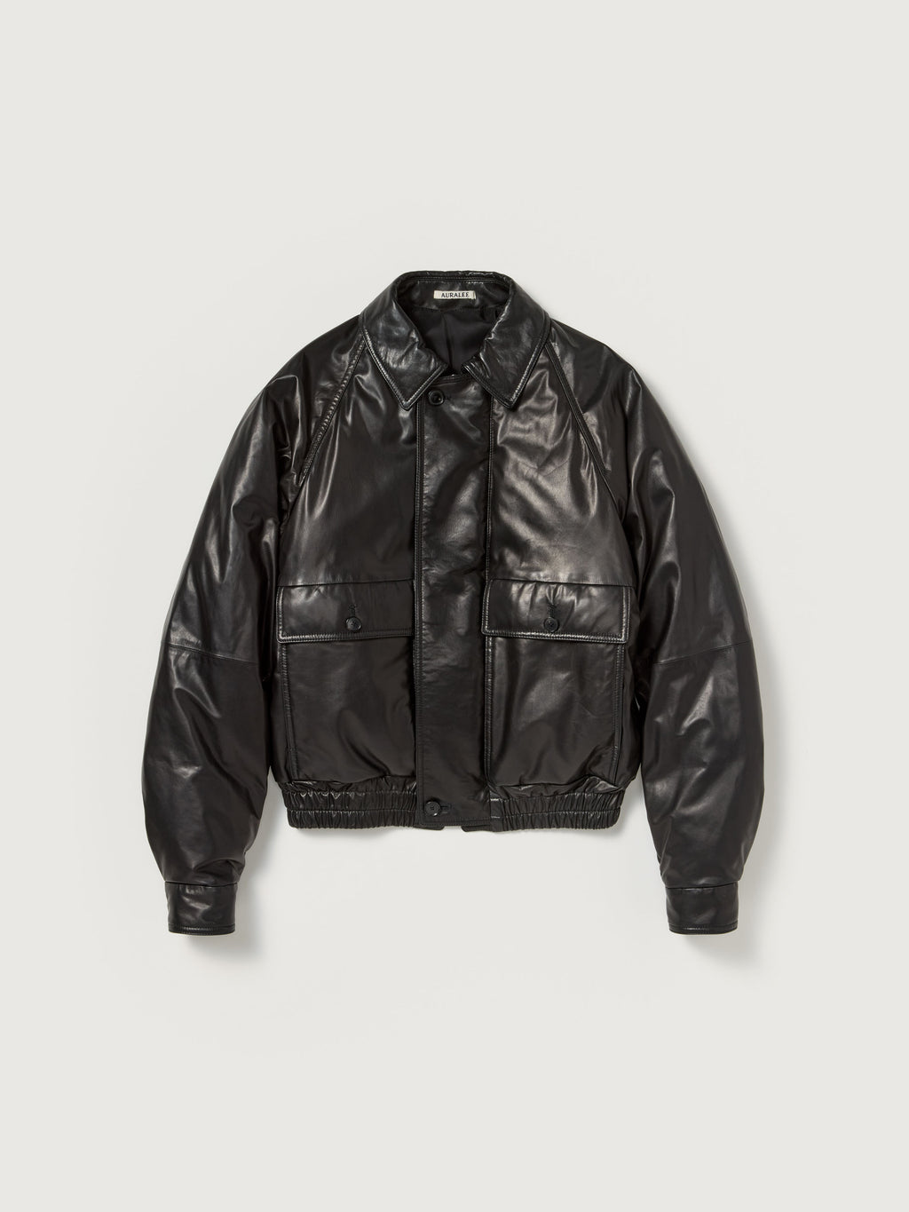 AURALEE 26AW FINE CALF LEATHER DOWN BLOUSON