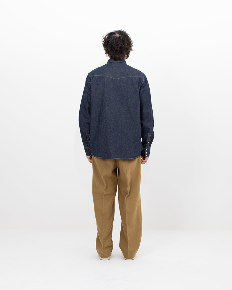 VISVIM 26AW SOCIAL SCULPTURE SHIRT MUD