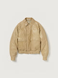 AURALEE 26AW FINE CALF LEATHER DOWN BLOUSON