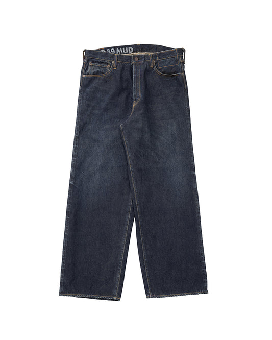 VISVIM 25AW SOCIAL SCULPTURE 01EX WIDE DMGD-39 MUD OD