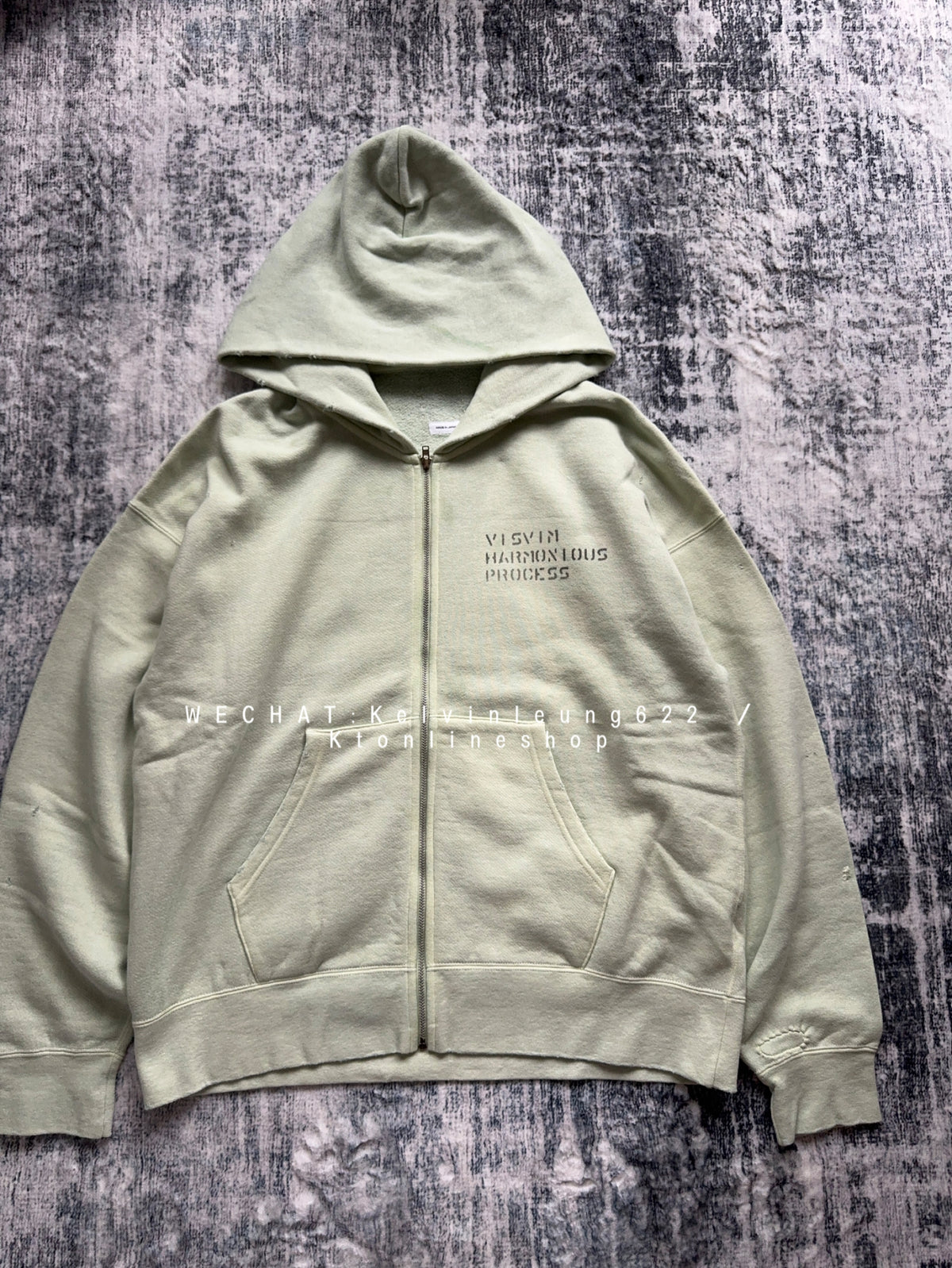 VISVIM 26AW JUMBO SB HOODIE F.Z CRASH (N.D)
