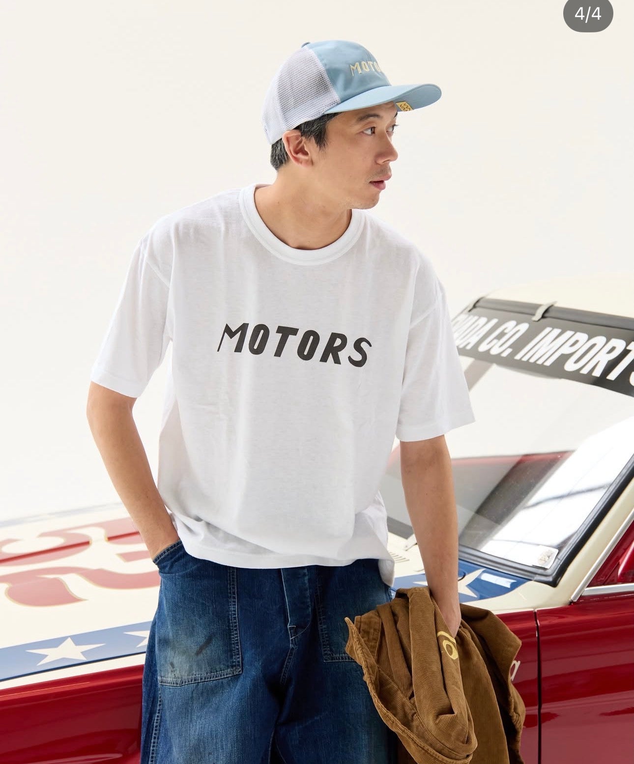 VISVIM 26AW MOTORS CLUB JUMBO TEE S/S