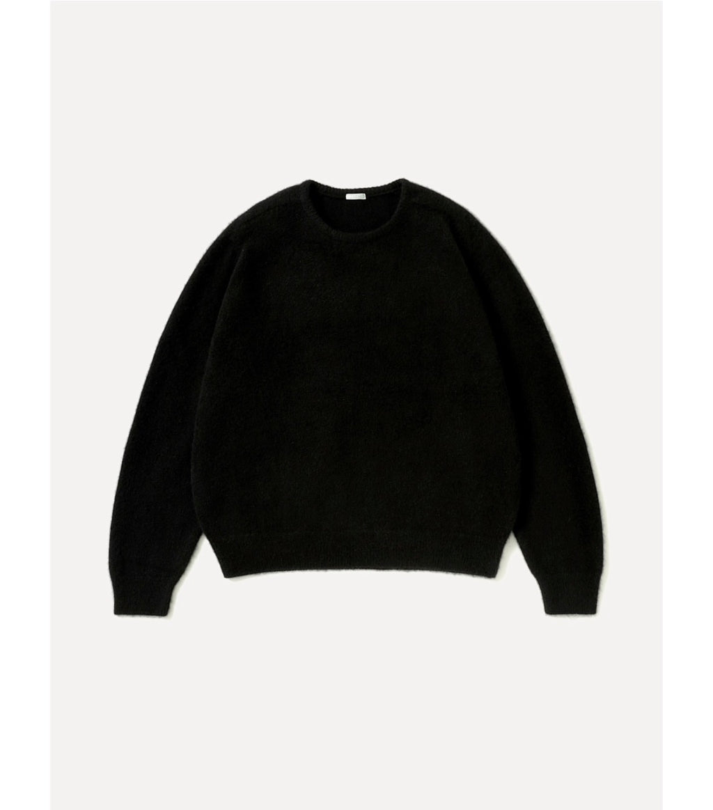 A.PRESSE 26AW Brushed Cashmere Middle Gauge Pullover Sweater