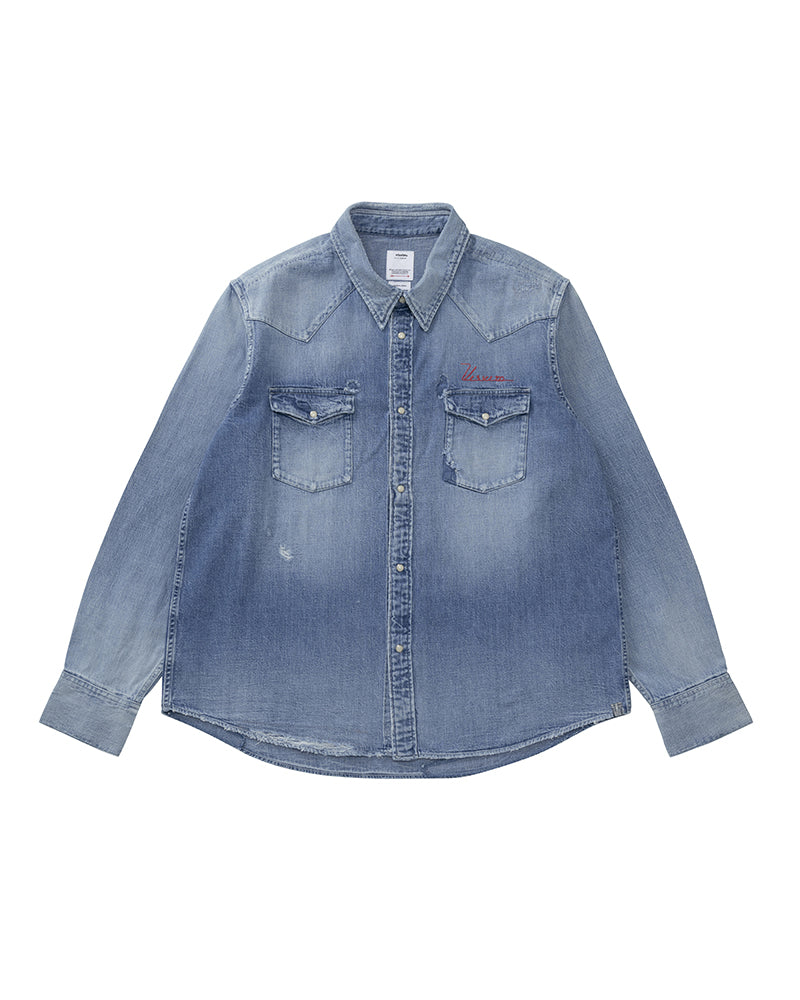 VISVIM 25AW SOCIAL SCULPTURE SHIRT CRASH
