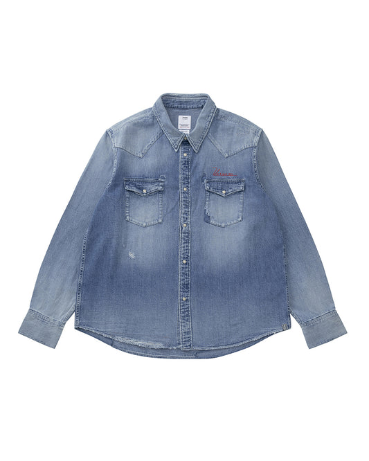 VISVIM 25AW SOCIAL SCULPTURE SHIRT CRASH