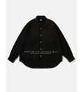 A.PRESSE 26AW Double Weave Twill Regular Collar Shirt