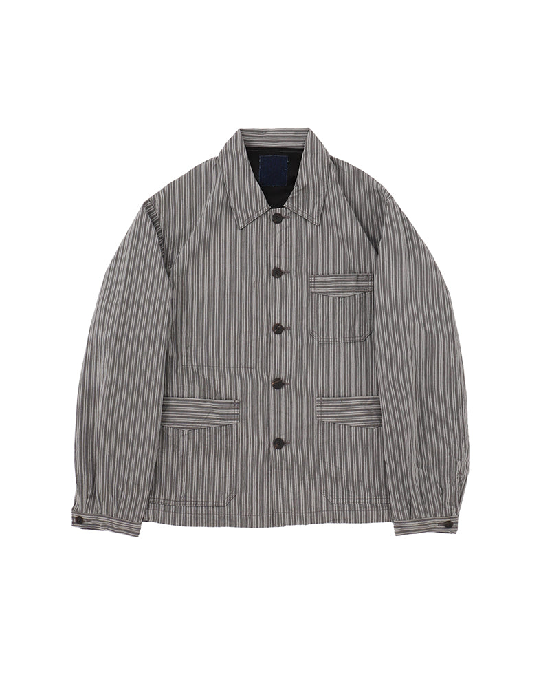 VISVIM ICT TRAVAIL COVERALL STRIPE