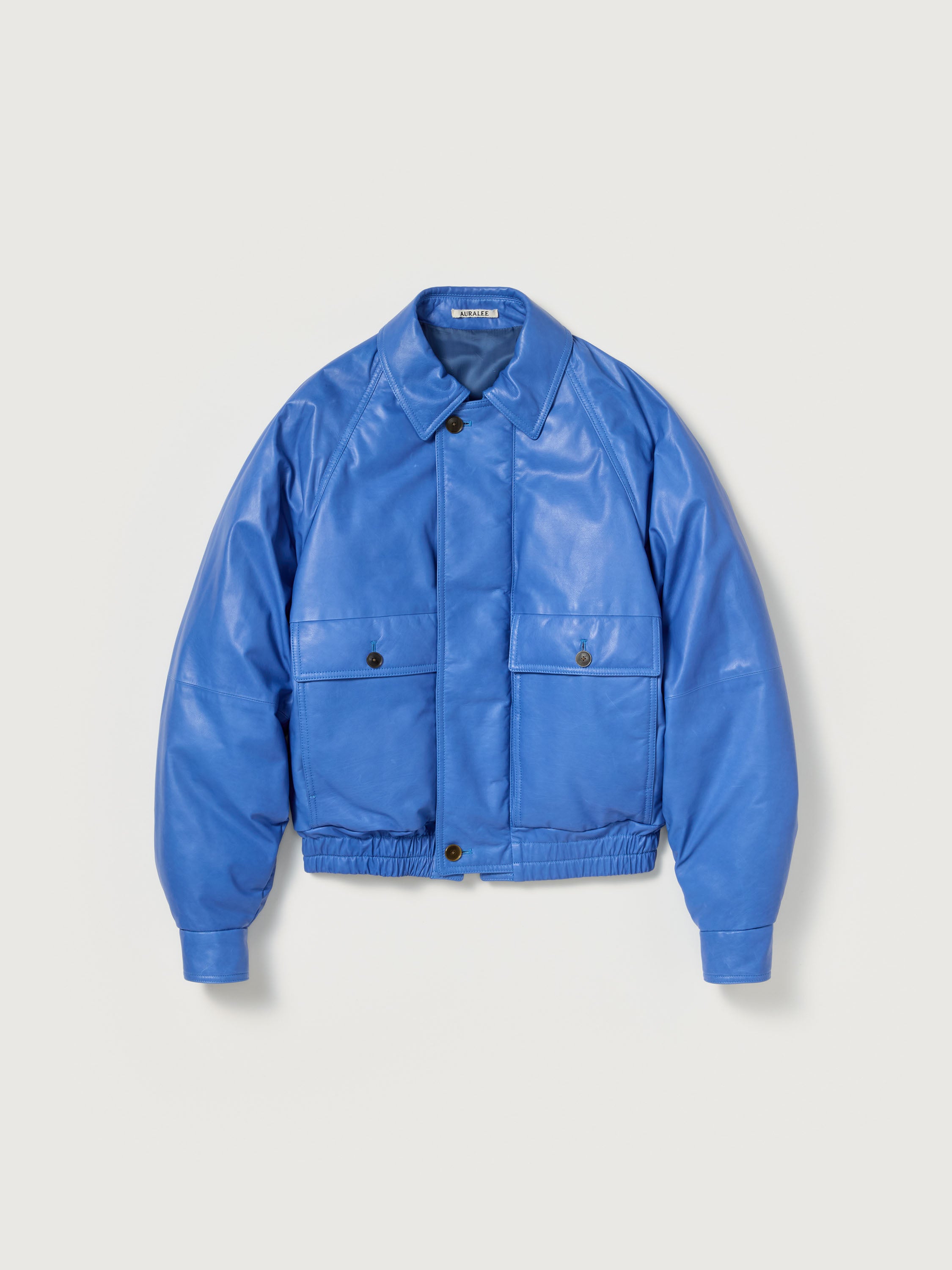 AURALEE 26AW FINE CALF LEATHER DOWN BLOUSON