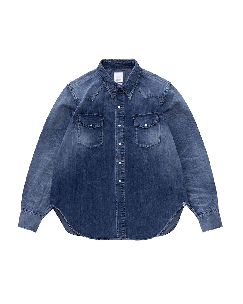 VISVIM 26AW SOCIAL SCULPTURE SHIRT DRY CRASH