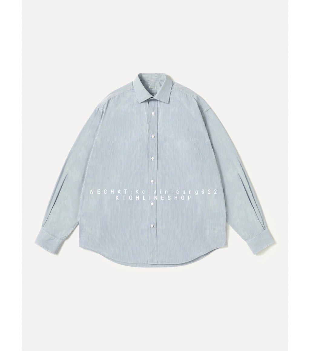 A.PRESSE 26AW Spread Collar Shirt