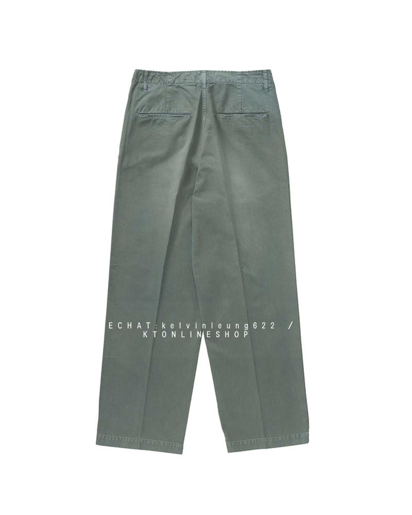 VISVIM 26SS SPOT BROADER CHINO DMGD