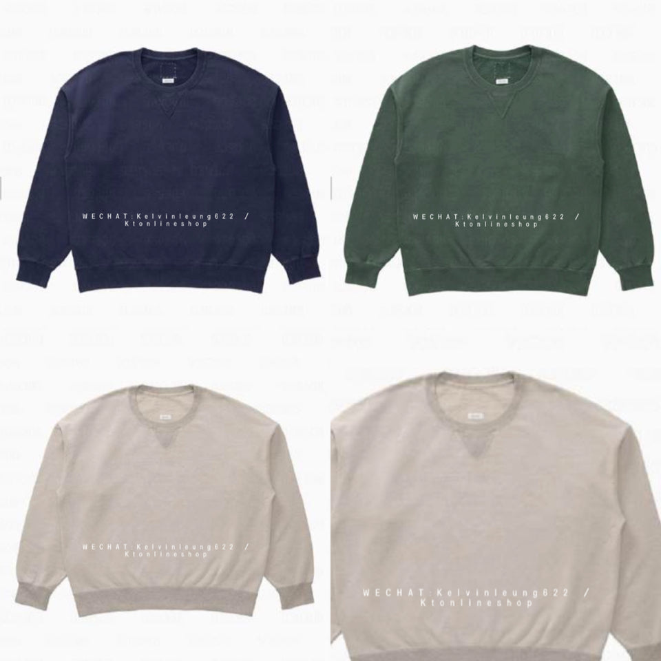 VISVIM 26AW JUMBO SB SWEAT L/S DMGD